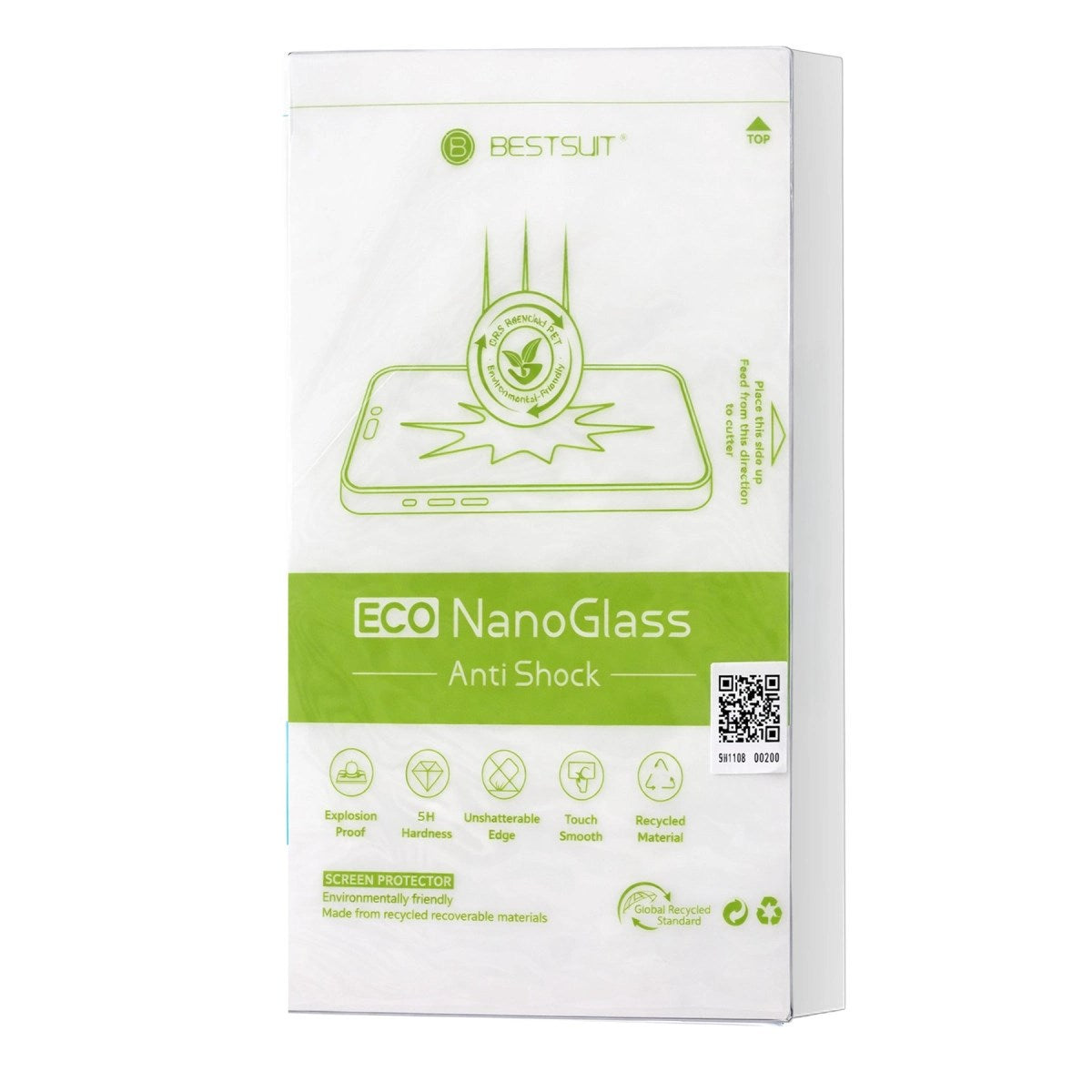 Best Suit Makine 5H Eco Nano Cam Ekran Koruyucu 10 Adet
