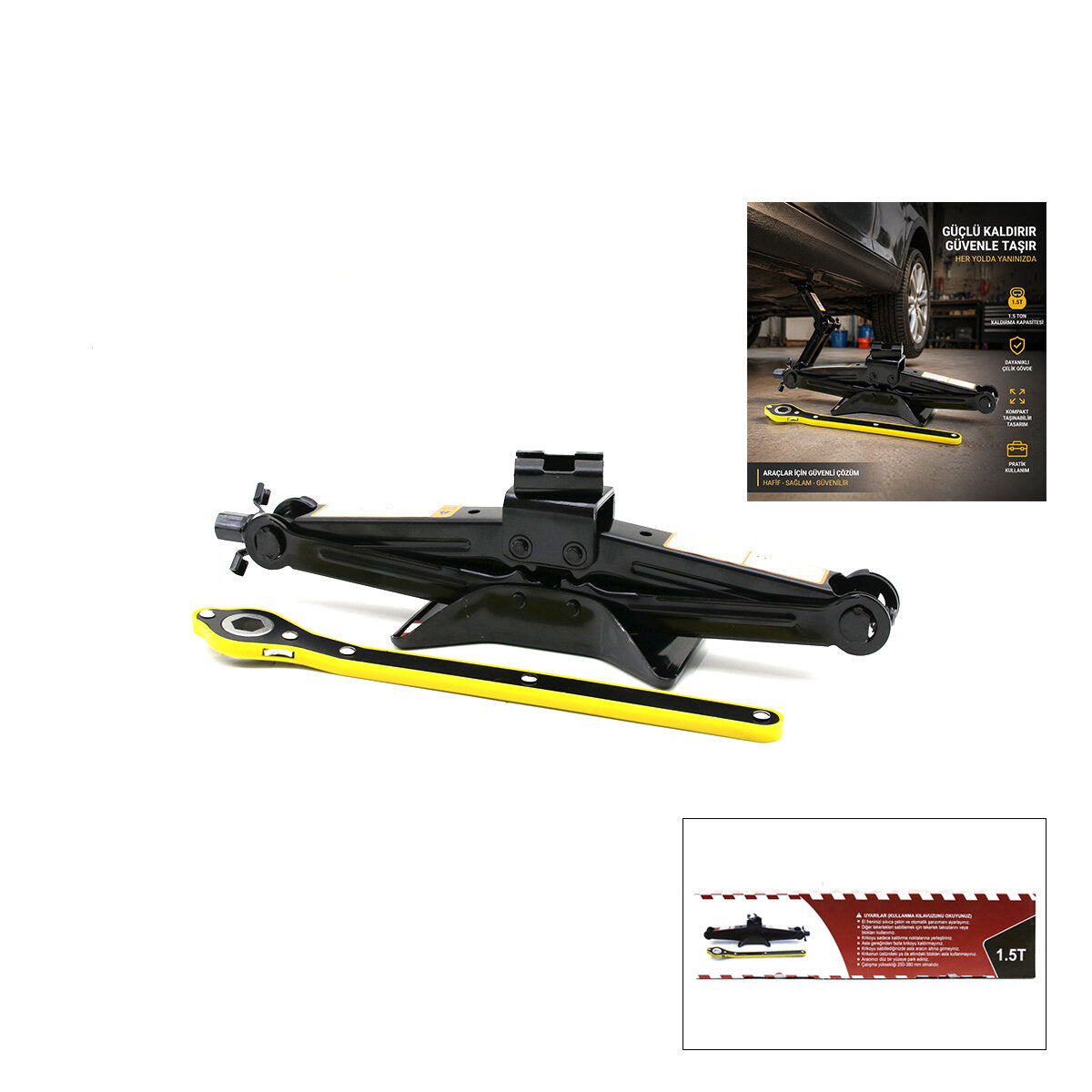 1.5 TON - CIRCIR KOLLU KRİKO (5643)
