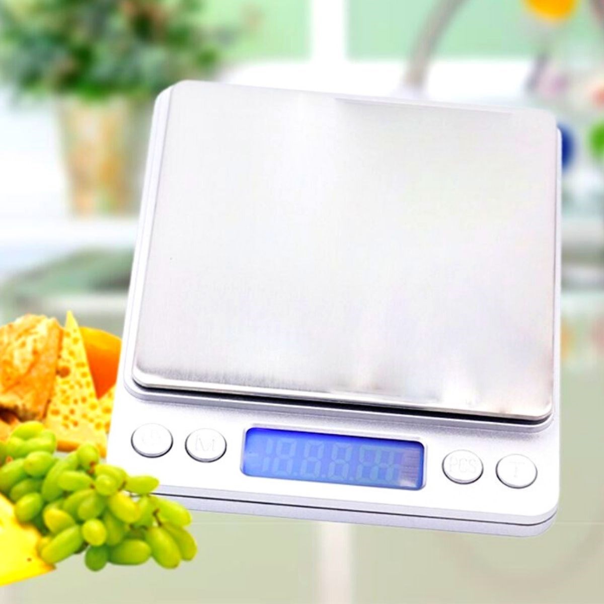 Elektronik 3 kg Kapasiteli Dijital Hassas Kantar Mutfak Tartısı Terazi (5643)