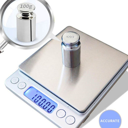 Elektronik 3 kg Kapasiteli Dijital Hassas Kantar Mutfak Tartısı Terazi (5643)