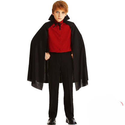 Sİyah Yakalı Pelerin - Vampir Pelerin - Dracula Pelerin 90 cm (5643)