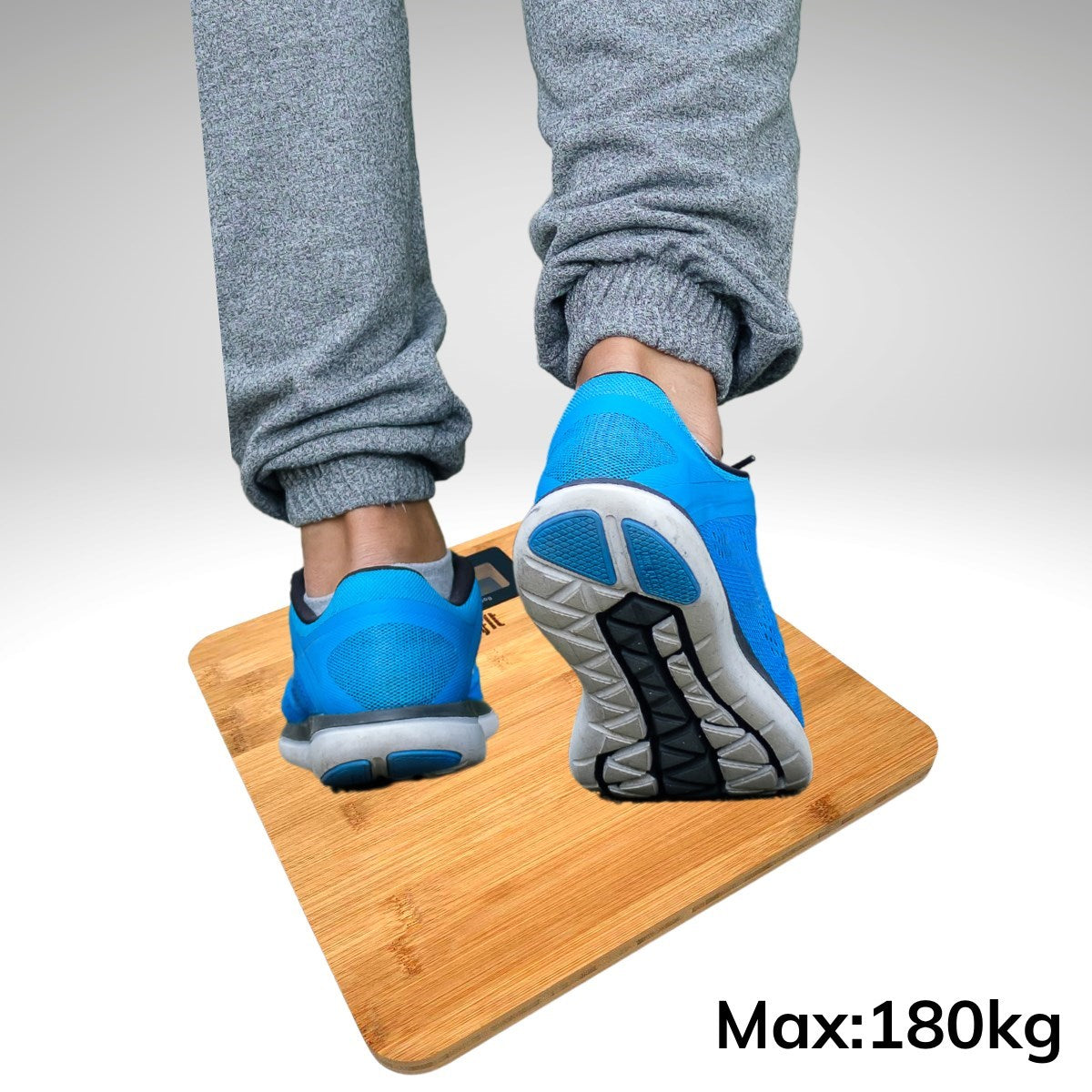 Techfit Bambu Banyo Baskülü Yüksek Hassasiyetli Darbelere Dijital Dayanıklı Terazi Tf 1065 Max 180kg (5643)