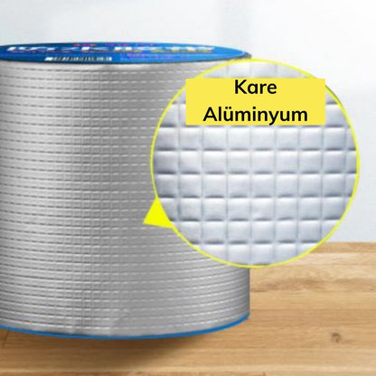 Yüksek Sıcaklık Dayanan Su Geçirmez Çatı Boru Duvar Çatlak Onarıcı Yapışkan Bant Folyo 10 cm (5643)