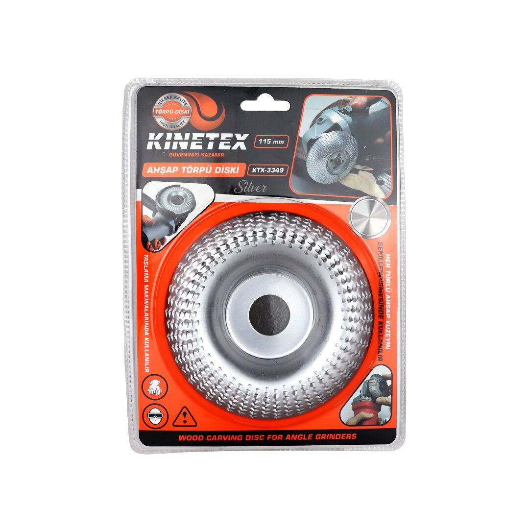 115MM AHŞAP TÖRPÜ EĞE DİSK GÜMÜŞ (5643)