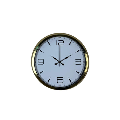 Elite Gold 40 Cm Metal Duvar Saati