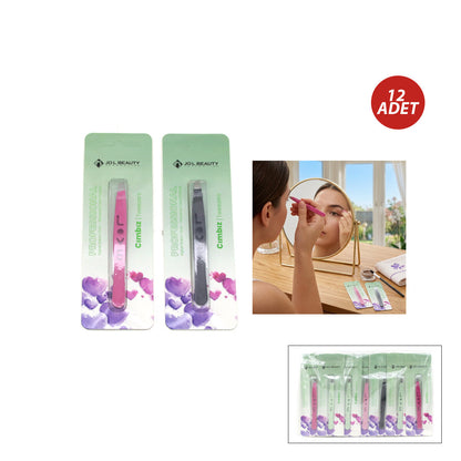12 ADET LOVE CIMBIZ RENKLİ (5643)