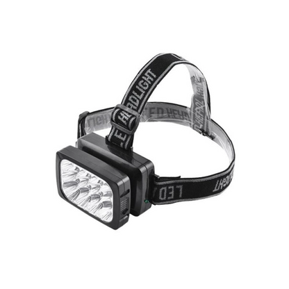 12 Ledli Güçlü Şarjlı Kafa Lambası Wt-064