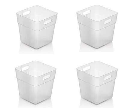 12 Li Buzdolabı İçi Mini Düzenleyici Kutu Organizer - Buzdolabı Kapak Düzenleyici