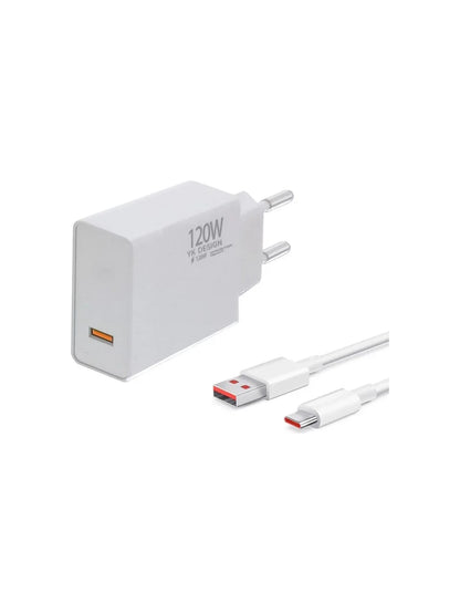 120W Süper Hızlı Şarj Cihazı - USB Type-C (5643)