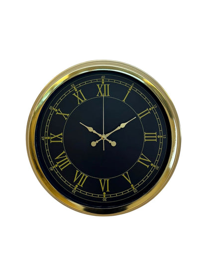 Luxury Gold 40 Cm Metal Duvar Saati