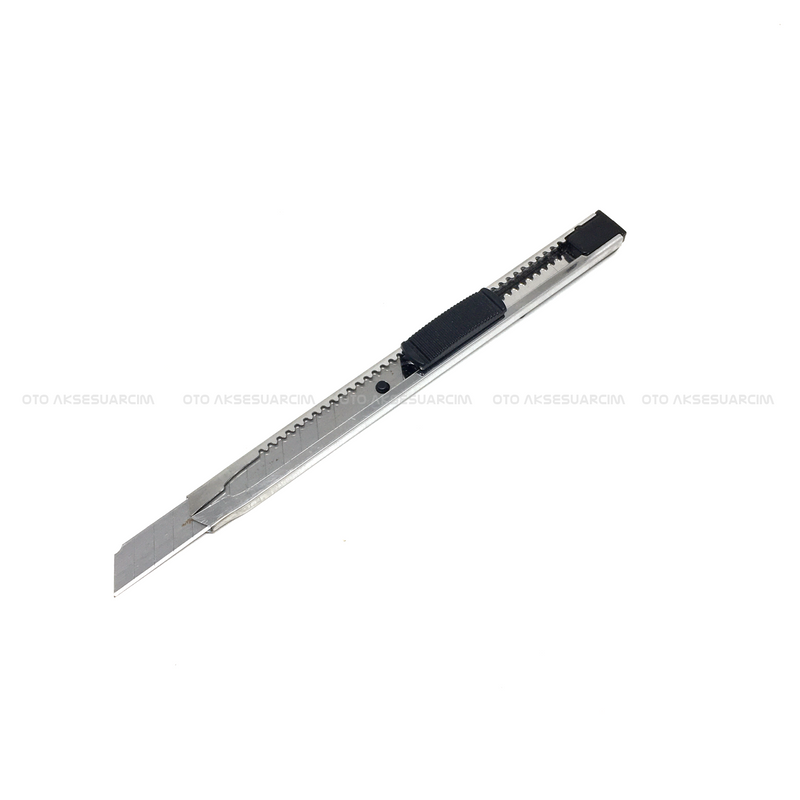 Metal Dar Maket Bıçağı İnce Falçata 9mm