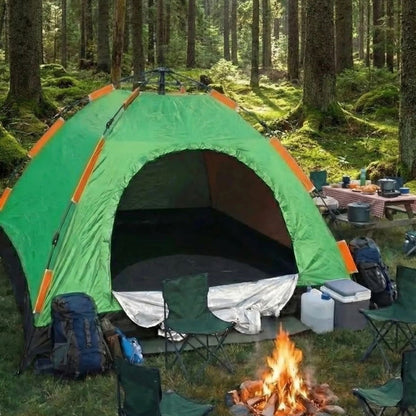 BUFFER® 8 Kişilik Otomatik Kurulum Kamp Çadırı – Outdoor, Suya Dayanıklı Hızlı Kurulum Piknik ve Doğa İçin Geniş Aile Çadırı 250x250x165 cm