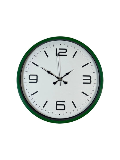 36 Cm Yeşil Modern Dekoratif Duvar Saati