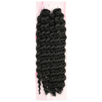 Nice Bulk Afro Su Dalgası Saç - Siyah