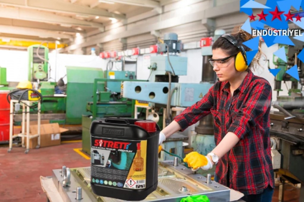 SİTRETT MX CNC Makine Yağ Temizleyici Endüstriyel 5 Kg.