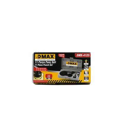 1İN1 BUAT AÇMA PANÇ SETİ METAL - AHŞAP - PVC - ALÇIPAN - PLS. 19-22-29-32-38-44-51-64MM (5643)