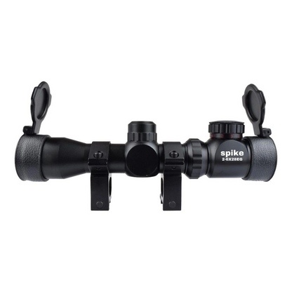 2-6x28 Zoomlu Av Tüfeği Dürbünü Hedef Çizgili Çift Işıklı
