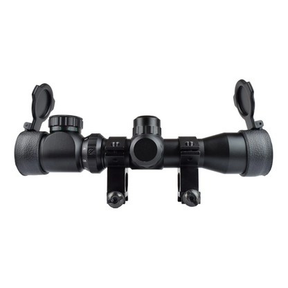 2-6x28 Zoomlu Av Tüfeği Dürbünü Hedef Çizgili Çift Işıklı