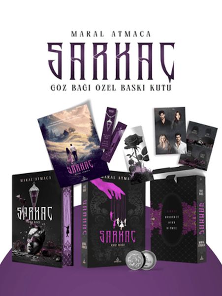 Sarkaç 2 Göz Bağı - Özel Baskı Tek Kitaplık Kutu (Ciltli)