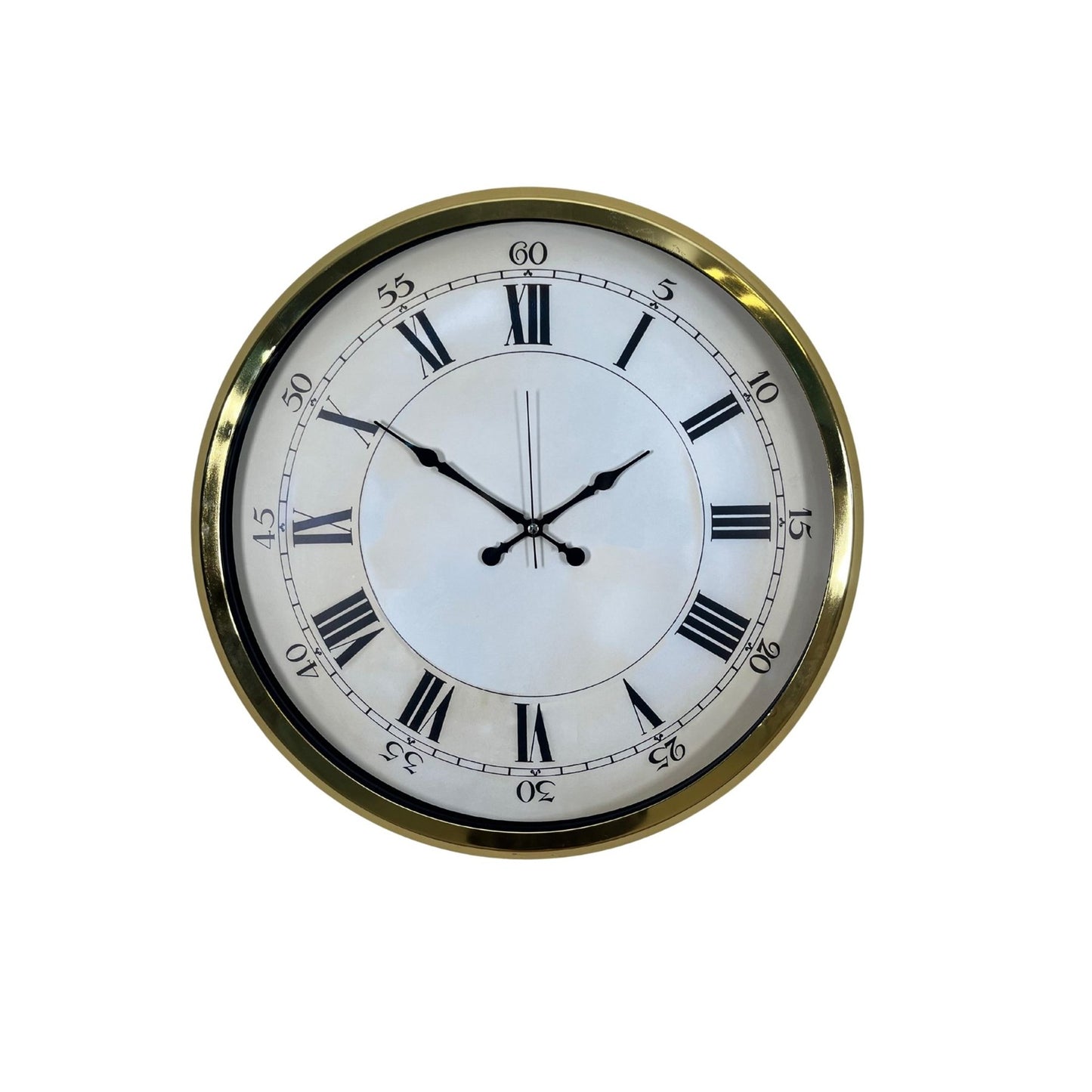 Gold Zarafet 52 Cm Metal Duvar Saati