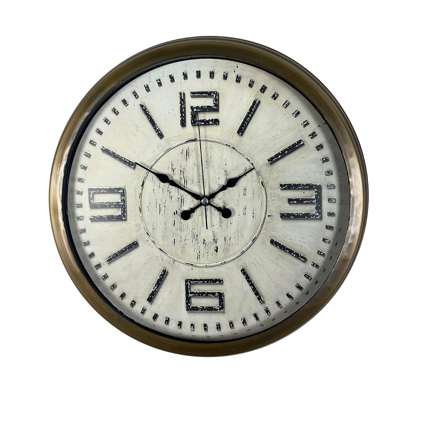 Eskitme Royal 40 Cm Metal Duvar Saati