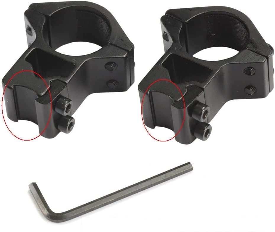 25.4mm Dürbün İçin 11mm Yüksek Havalı Ayağı