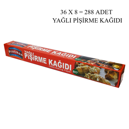 288 ADET YAĞLI PİŞİRME KAĞIT (5643)