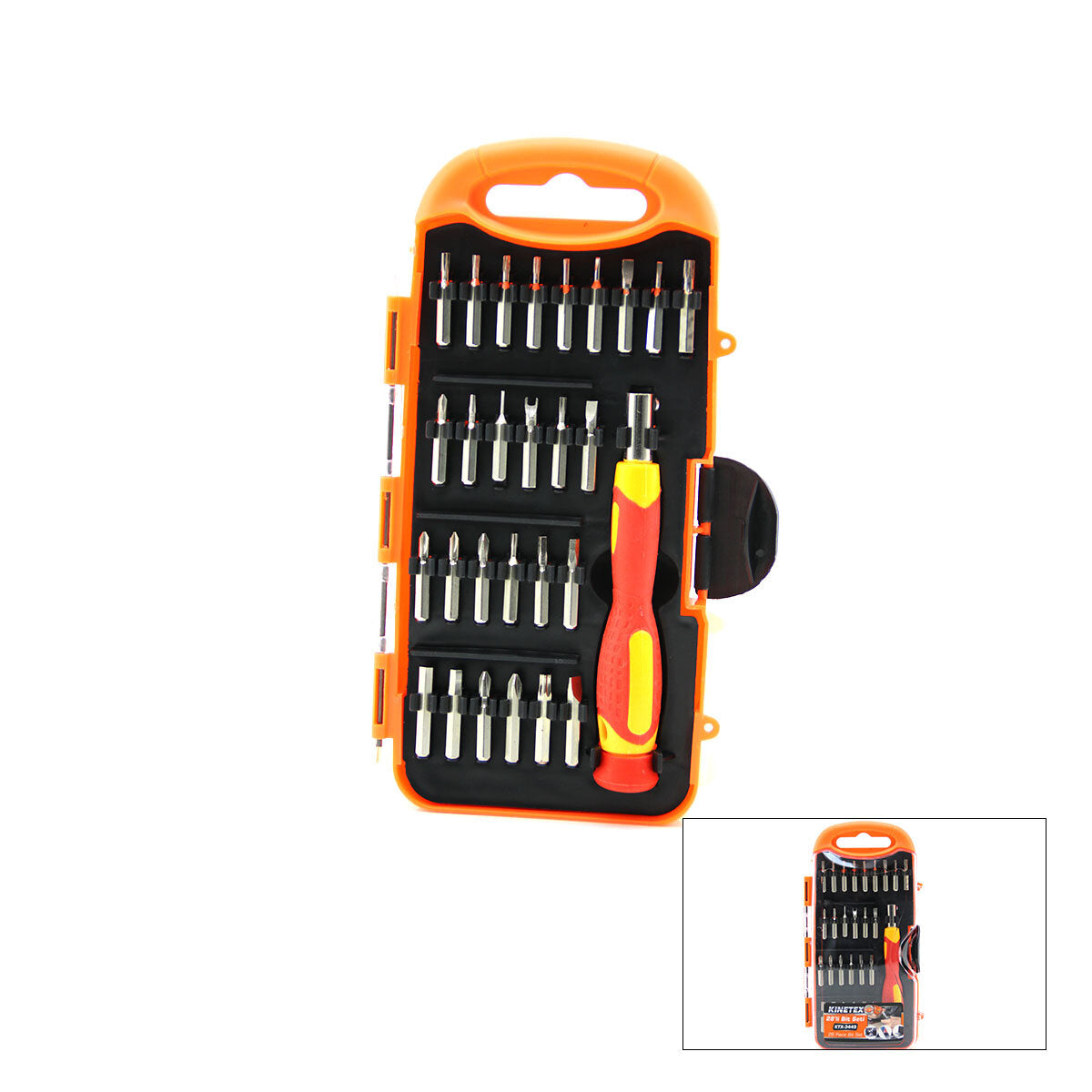 28PCS SAATÇİ TELEFON BİTS TORNAVİDA SETİ 27PCS UÇ + 1-T.VİDA SAPI (5643)