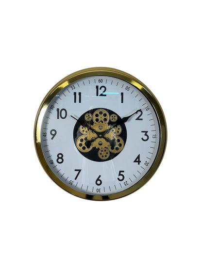 Klasik Gold 60 Cm Çarklı Duvar Saati