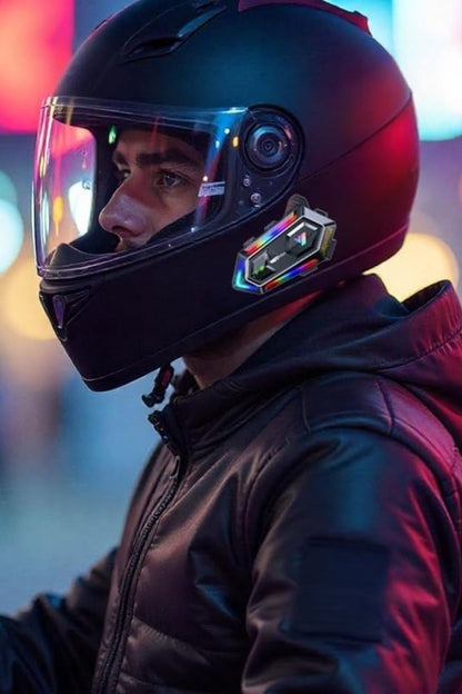 BUFFER® Y20 Motorsikletler İçin Kablosuz Bluetooth Kulaklıklı – Suya Dayanıklı, Uzun Ömürlü Batarya, Gürültü Engelleme Özellikli Kask Kulaklığı