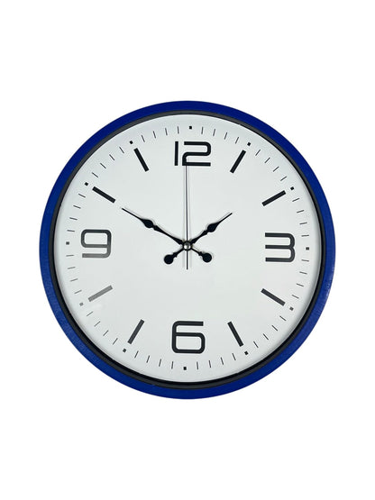 36 Cm Lacivert Modern Dekoratif Duvar Saati