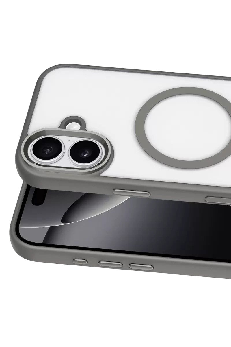iPhone 16 Terea Magsafe Kapak - Gri