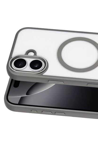 iPhone 16 Terea Magsafe Kapak - Gri