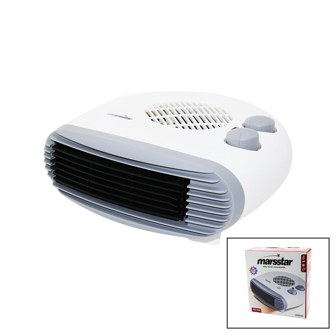 2IN1 = SICAK - SOĞUK TURBO FANLI ISITICI 2 KADEME SICAK - 1 KADEME SERİN 2000W MS-200 (5643)