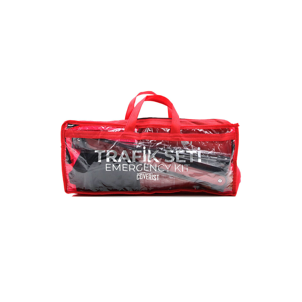 2Lİ SET 4 GEN ÇANTA 7PCS + 38PCS OTO TRAFİK SETİ + İLK YARDIM SETİ YANGIN TÜPÜ=1KG 2PCS REFLEKTÖR BEZ KEMER ÇEKME HALAT=2.9MT ARAÇ TAKOZ BUZ KAZIMA SET ÇANTASI (5643)