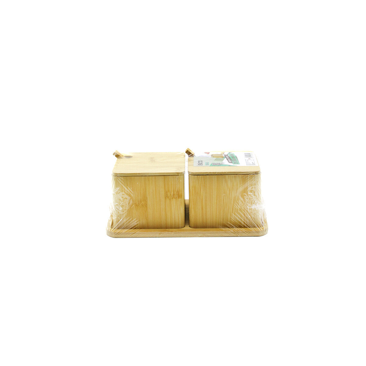 2PCS BAHARATLIK - TUZLUK AHŞAP BAMBU (5643)