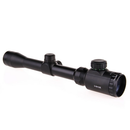 3-9x32e Zoomlu Av Dürbünü Çift Işık Kaynaklı