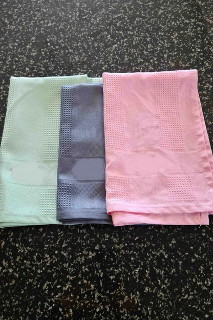 3 Adet Gerçek Mikrofiber Temizlik Bezi (40x60 Cm) - İz Bırakmaz Cam Ev Araba Temizlik Bezi