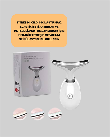 Derin Gözenek Temizleyici ve Cilt Sıkılaştırıcı Masaj Cihazı – Tüm Cilt Tiplerine Uygun Yeni Nesil