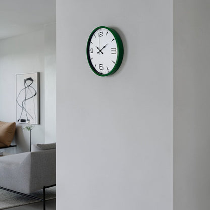 Yeşil Aura 36 Cm Standart Duvar Saati