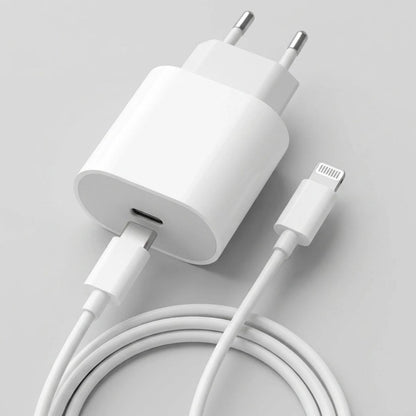 BUFFER® 20W Hızlı Şarj Adaptörü USB-C to Lightning Kablolu – PD Destekli Süper Hızlı Şarj Cihazı
