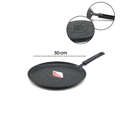 30CM DÖKÜM KREP TAVA (5643)
