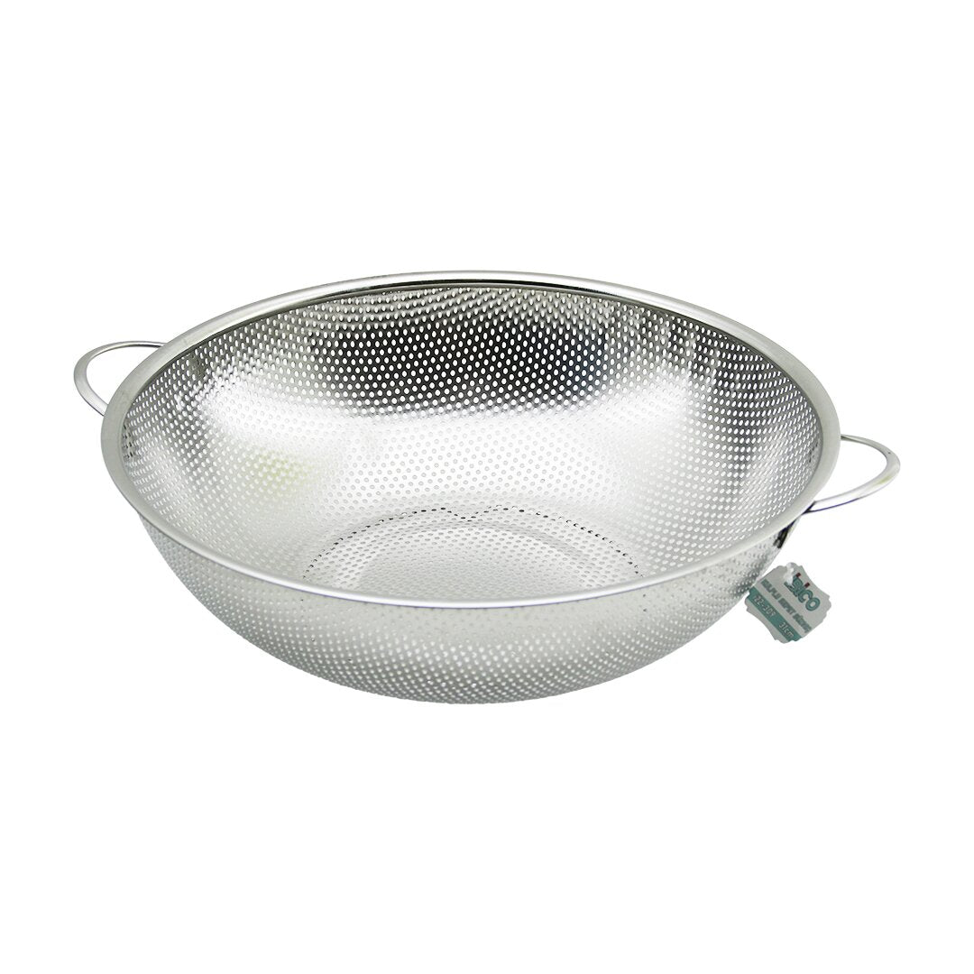 31CM METAL KULPLU ÇELİK SEPET SÜZGEÇ İNCE TEL AYAKLI (5643)