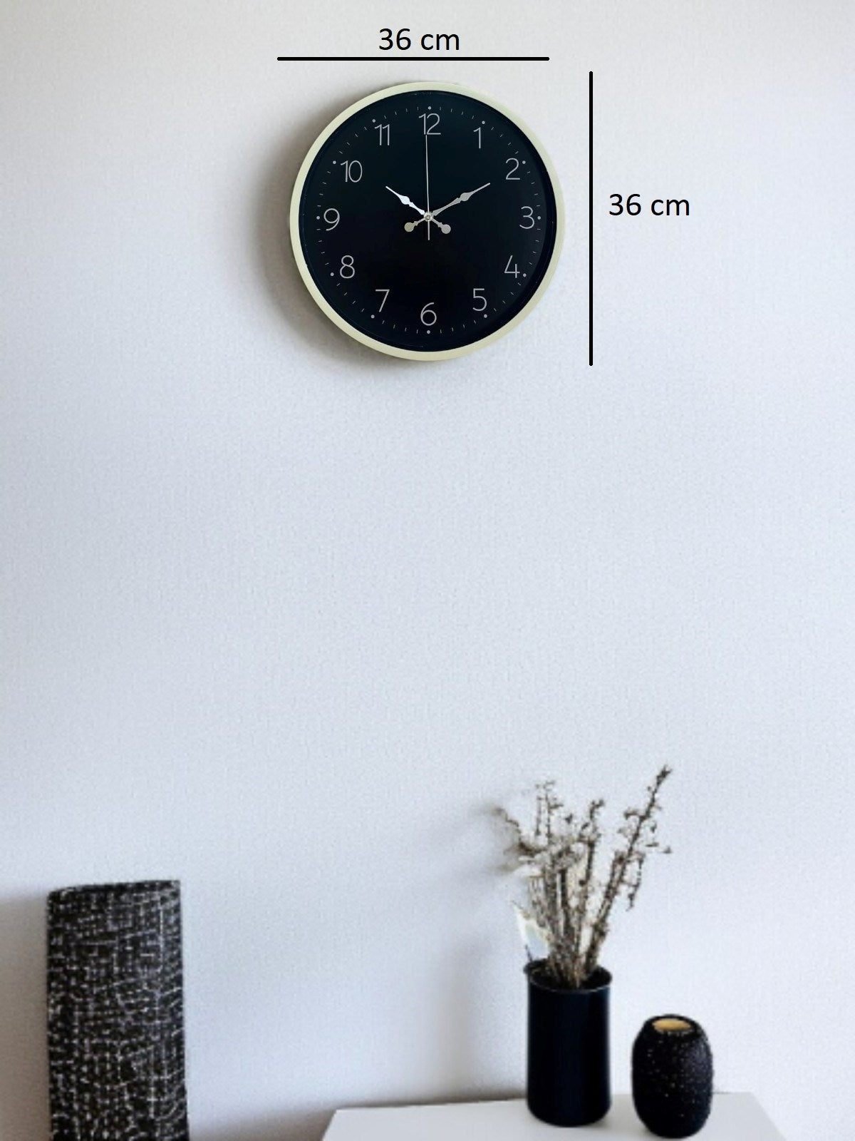 36 Cm Dekoratif Duvar Saati