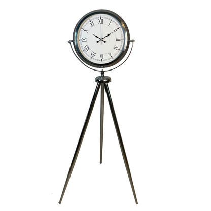 Krom Asalet 150 x 45 Cm Tripod Ayaklı Saat