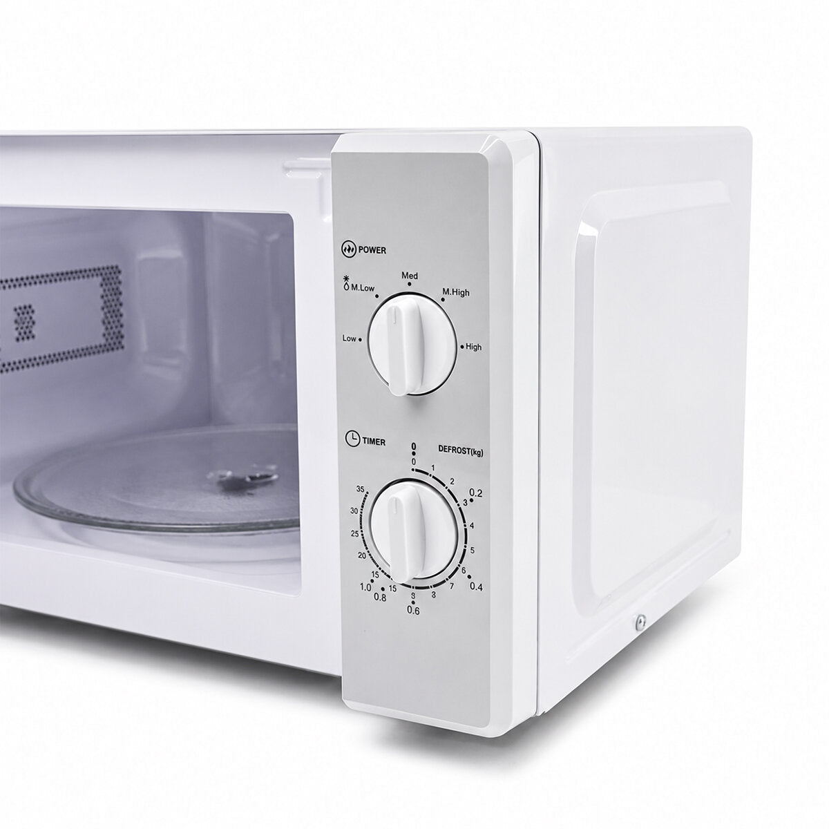 Beyaz Mikrodalga Fırın - Klasik Ön Panel - 20 Litre Kapasite