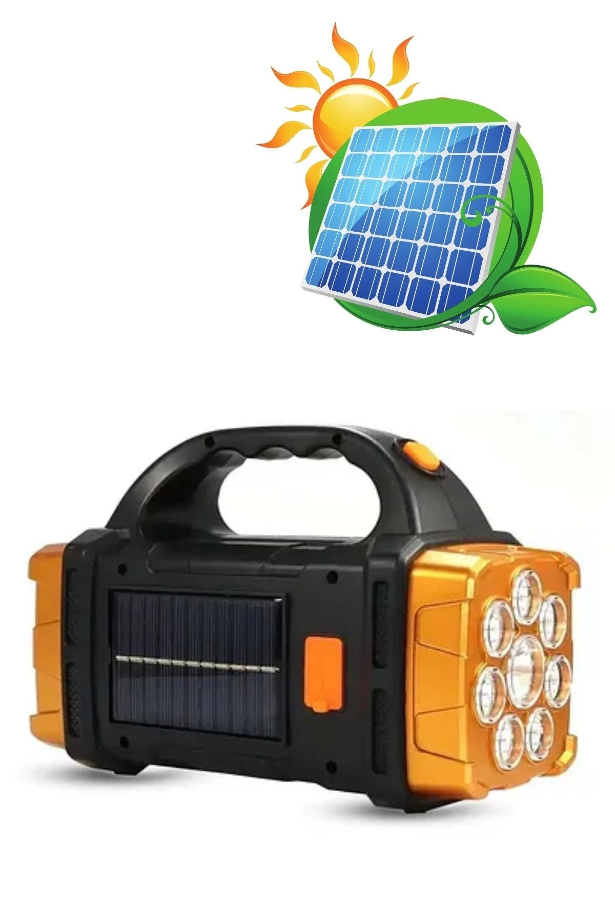 BUFFER® Çok Fonksiyonlu Elde Güneş Enerjili Lamba – 38W