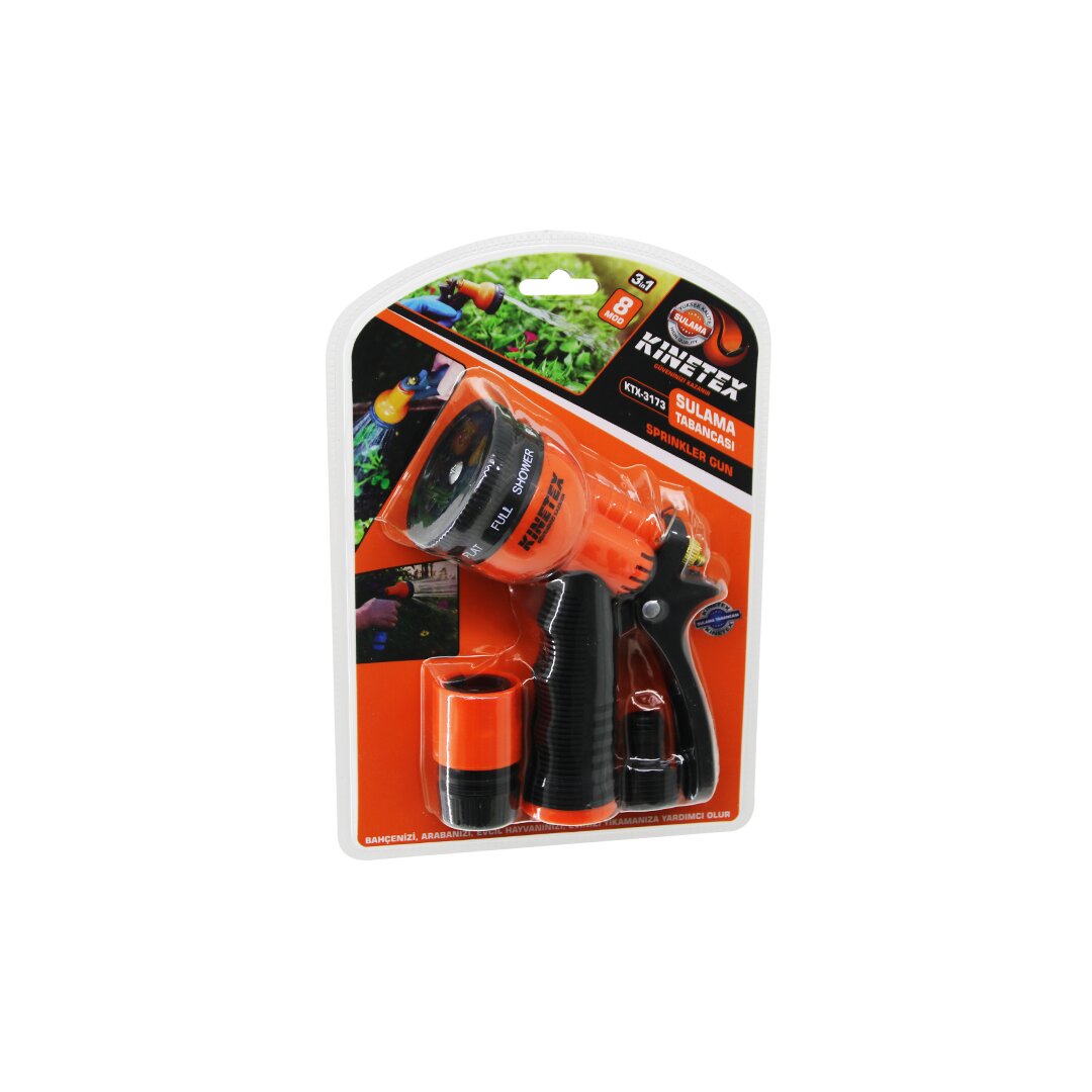 3IN1 - 8 MOD SULAMA TABANCASI SETİ 1 - TABANCA - 3 - BAĞLANTI APARATI (5643)