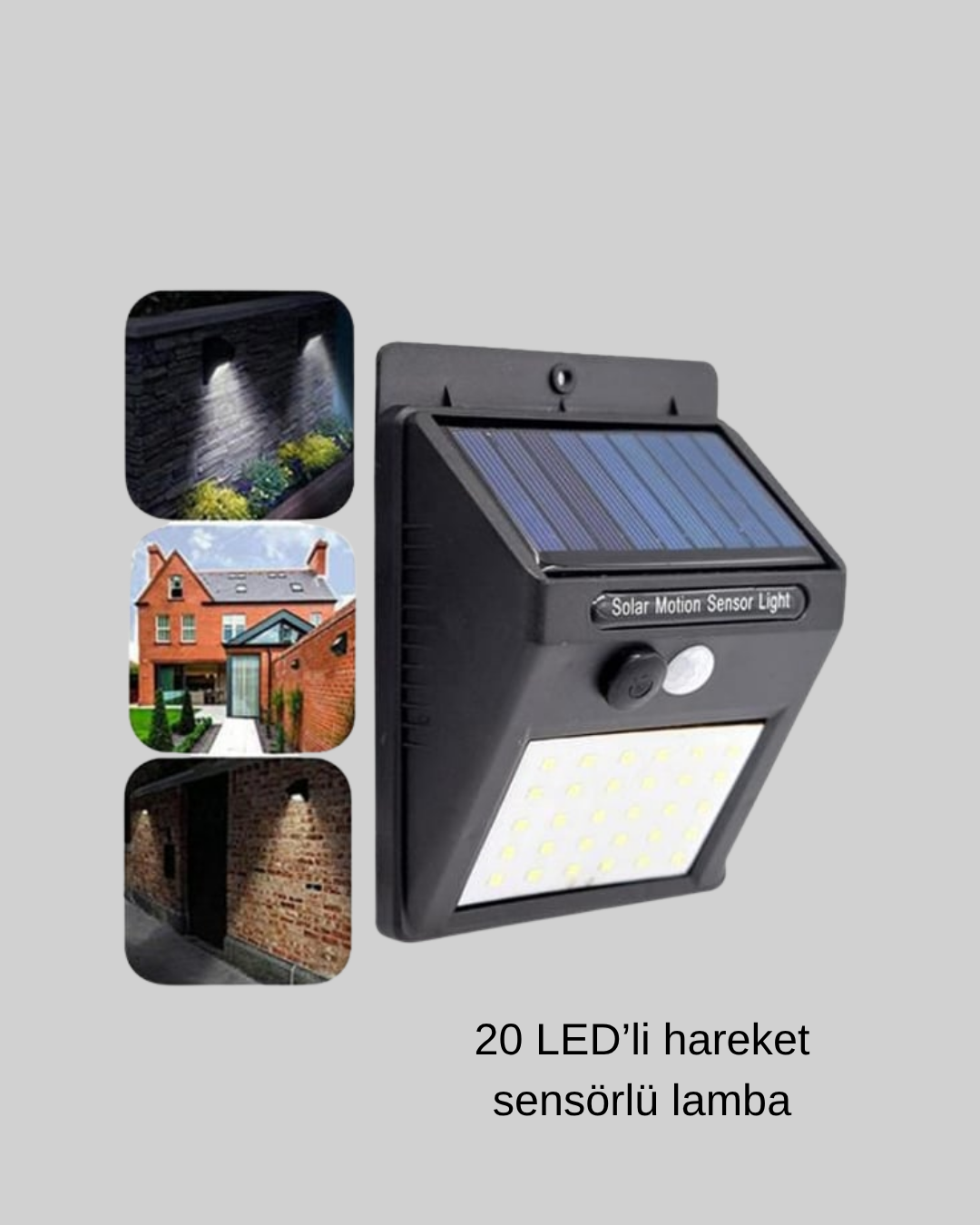 USB Şarjlı Sensörlü LED Lamba Otomatik Açılıp Kapanan