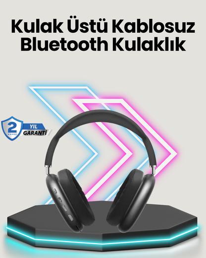 Gürültü Engelleyici Kablosuz Bluetooth Kulaklık – Oyun ve Müzik İçin Profesyonel Ses